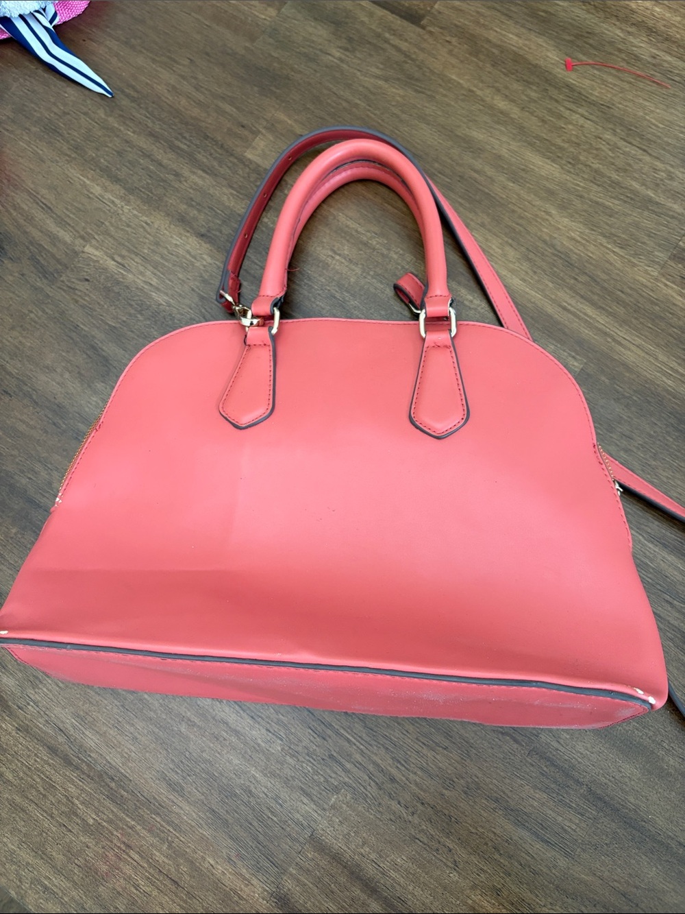 a new day Coral Dome Satchel Handbag